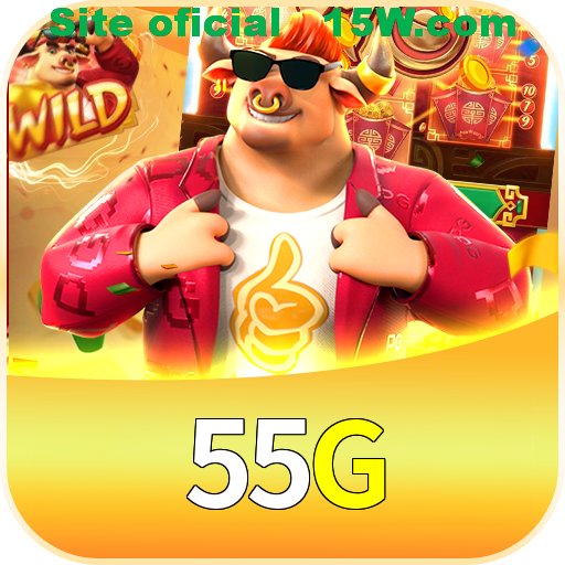 Imagem promocional da 55G mostrando a plataforma e suas vantagens